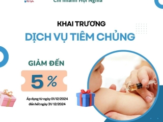 🎉🎉🎉 Khai trương dịch vụ tiêm Vaccine 🎉🎉🎉